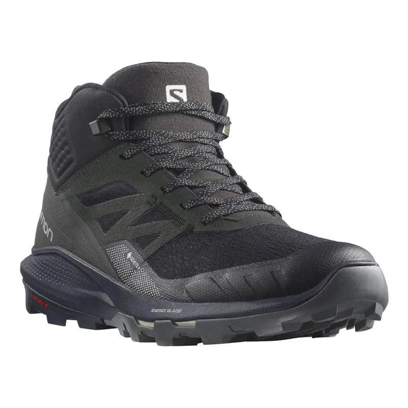 Bota Salomon Outpulse Mid Gtx Masc - Preto (Impermeável)