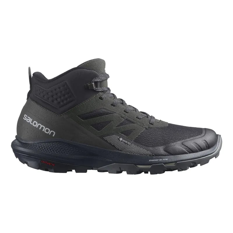 Bota Salomon Outpulse Mid Gtx Masc - Preto (Impermeável)