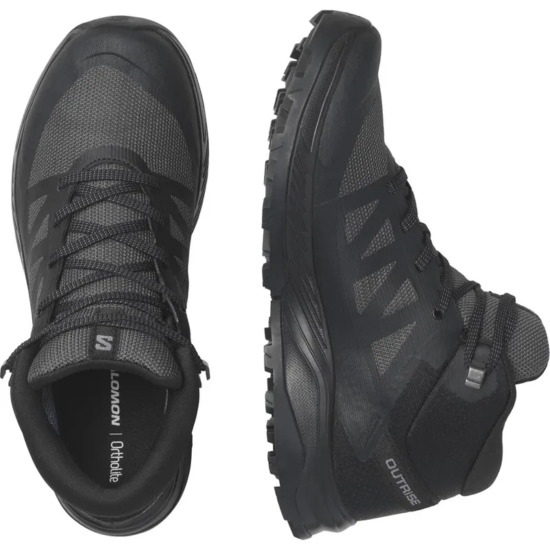 Bota Salomon Outrise Mid GTX Fem - Preta