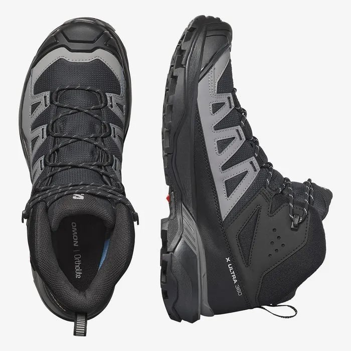 Bota Salomon X Ultra 360 Mid GTX Masc - Preto