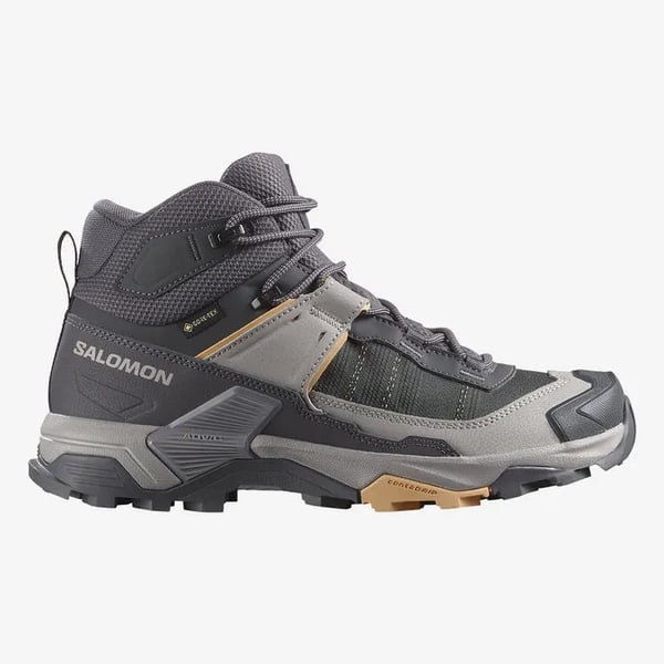 Bota Salomon X Ultra 5 Mid GTX Fem - Cinza