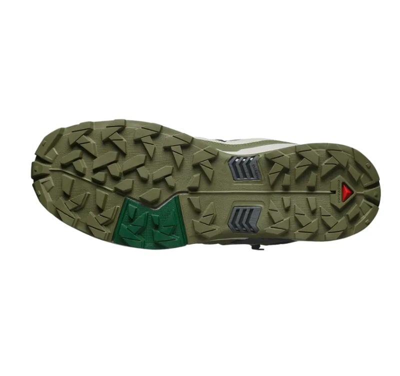 Bota Salomon X Ultra 5 Mid GTX Masc - Verde/Cinza