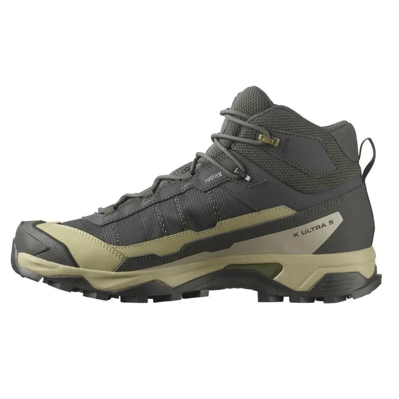 Bota Salomon X Ultra 5 Mid GTX Masc -Verde/Preto