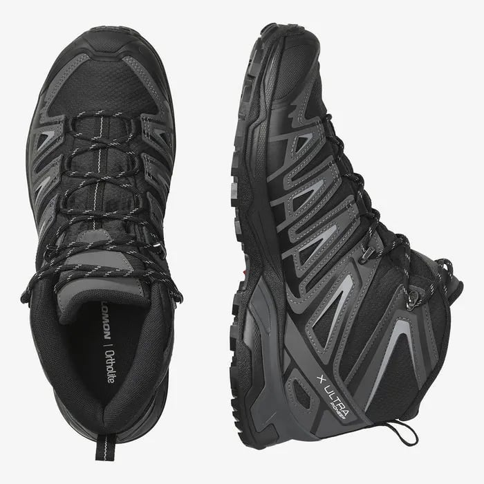 Bota Salomon X Ultra Pioneer Mid GTX Masc - Preto