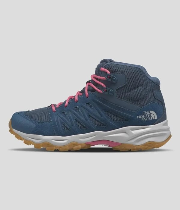 Bota The North Face Truckee Mid Fem - Azul/Rosa
