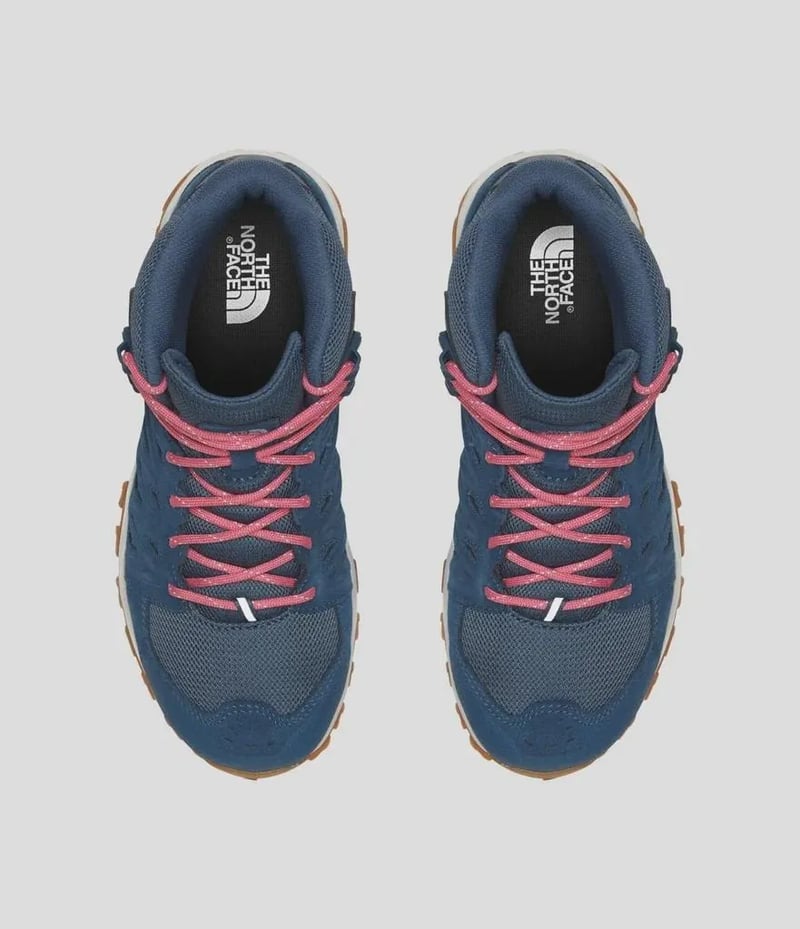 Bota The North Face Truckee Mid Fem - Azul/Rosa