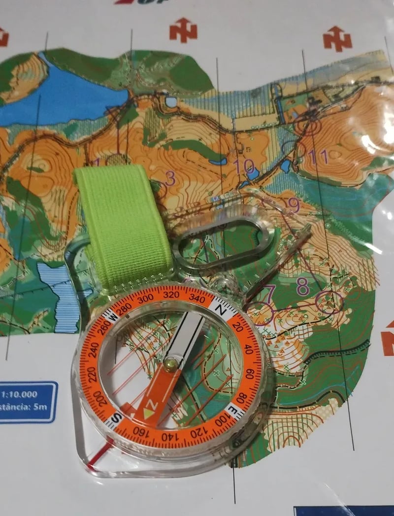 Bússola de Polegar Sendas Race Comp