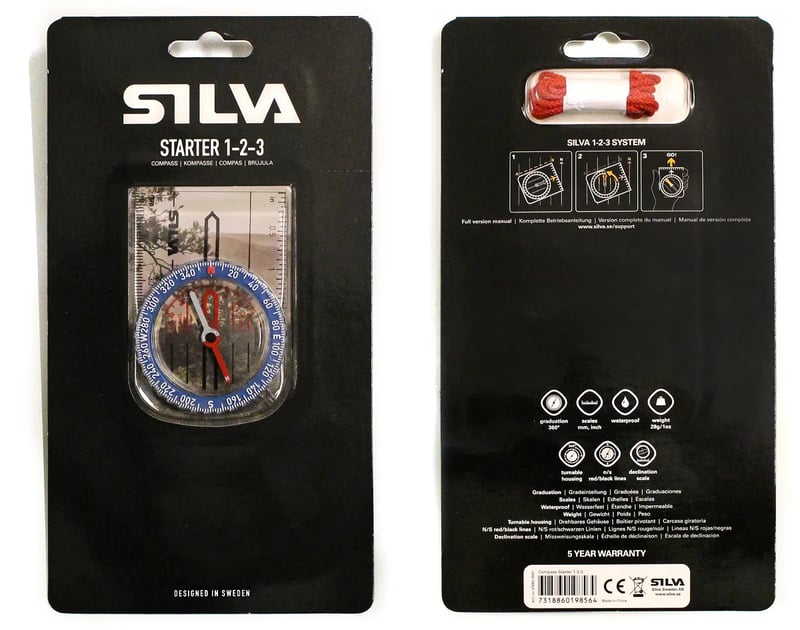 Bússola Silva Starter 1-2-3 ME