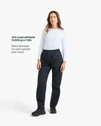 Calça Galapagos Darwin Storm Fem - Preto (Impermeável)