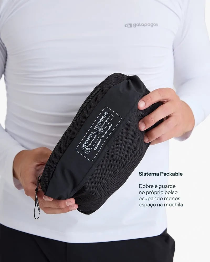 Calça Galapagos Darwin Storm Masc - Preto (Impermeável)