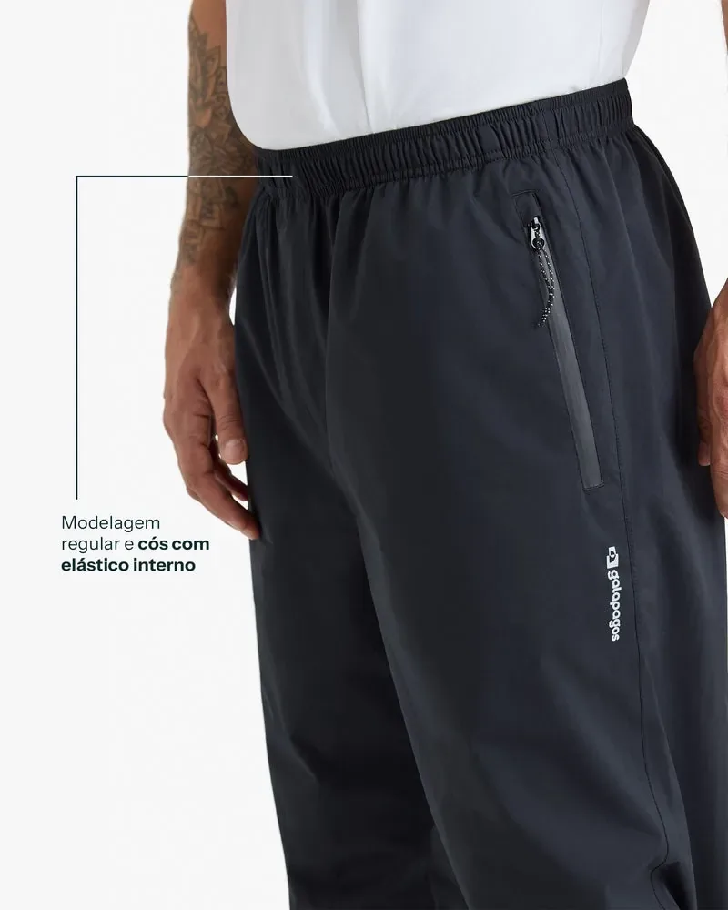 Calça Galapagos Darwin Storm Masc - Preto (Impermeável)