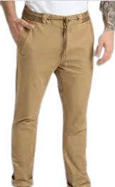 Calça Jab Chino Com Elastico Masc - Caqui