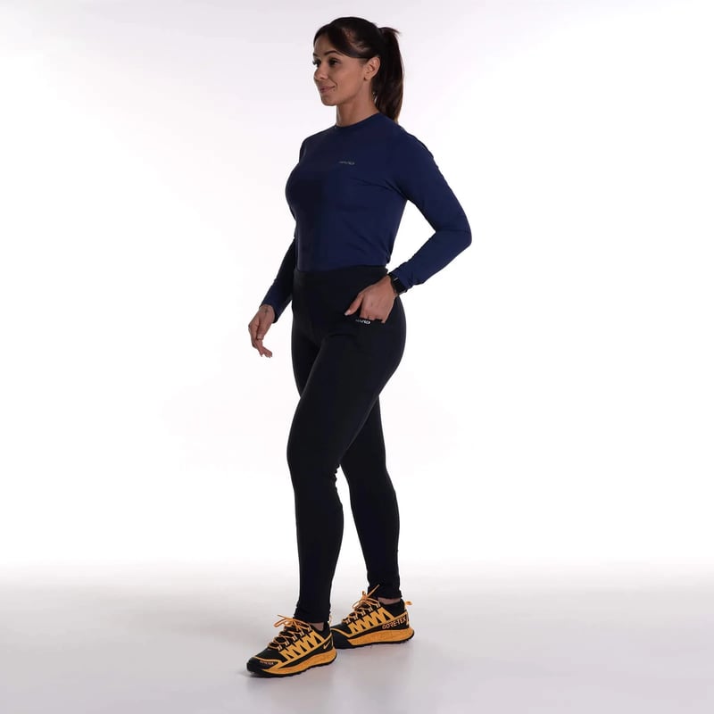 Calça Legging Hard Black Trail Fem