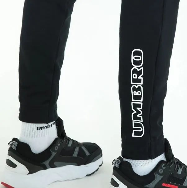 Calça Moletom Umbro Mark Masc - Preto