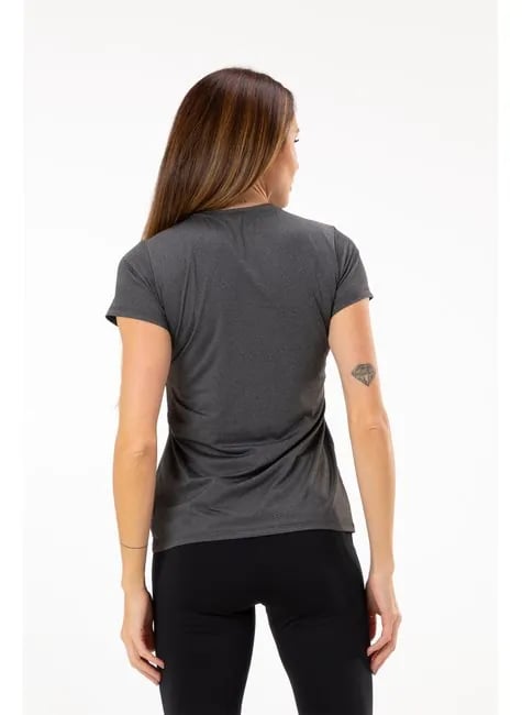 Camisa Alpen UV Dry High Fem - Mescla Escuro