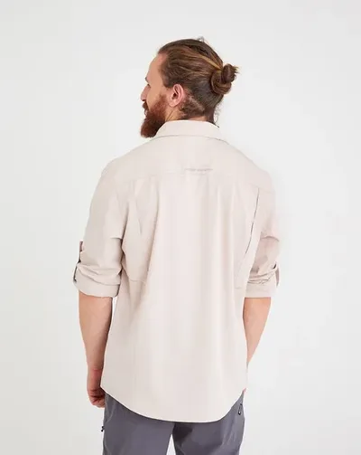 Camisa Galapagos Técnica Defender UV50+ Masc - Caqui