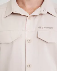 Camisa Galapagos Técnica Defender UV50+ Masc - Caqui