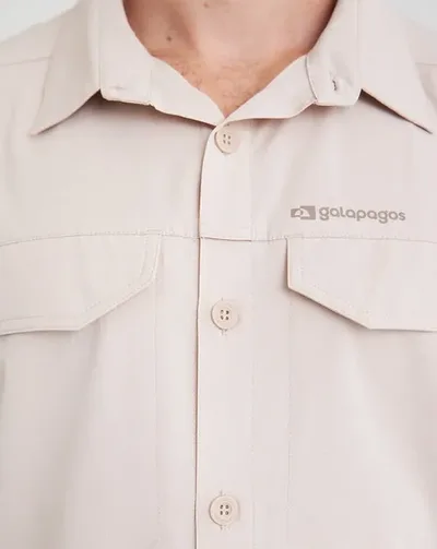 Camisa Galapagos Técnica Defender UV50+ Masc - Caqui