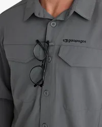 Camisa Galapagos Técnica Defender UV50+ Masc - Chumbo