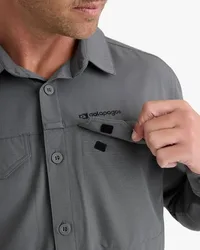 Camisa Galapagos Técnica Defender UV50+ Masc - Chumbo