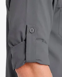 Camisa Galapagos Técnica Defender UV50+ Masc - Chumbo