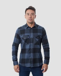 Camisa Invictus Lumberjack Flanela - Azul