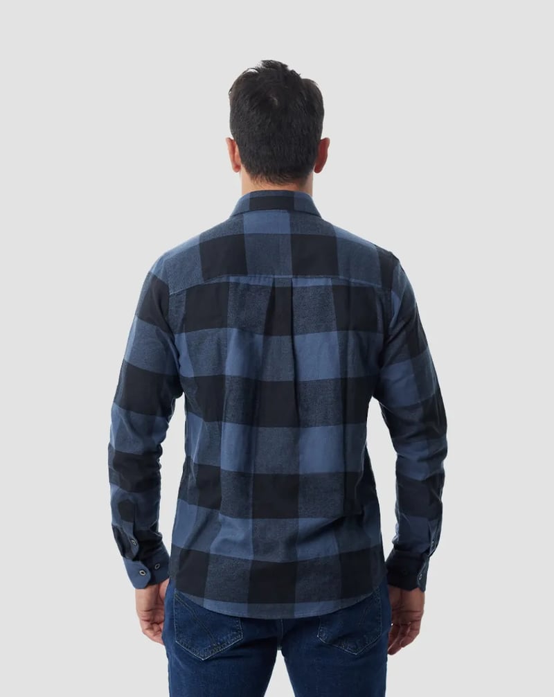 Camisa Invictus Lumberjack Flanela - Azul