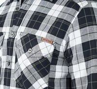 Camisa Invictus Lumberjack Summer Masc - Preto/Branco/Verde GGG