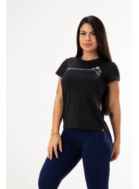 Camiseta Alpen Uv Dry Low Fem - Preto