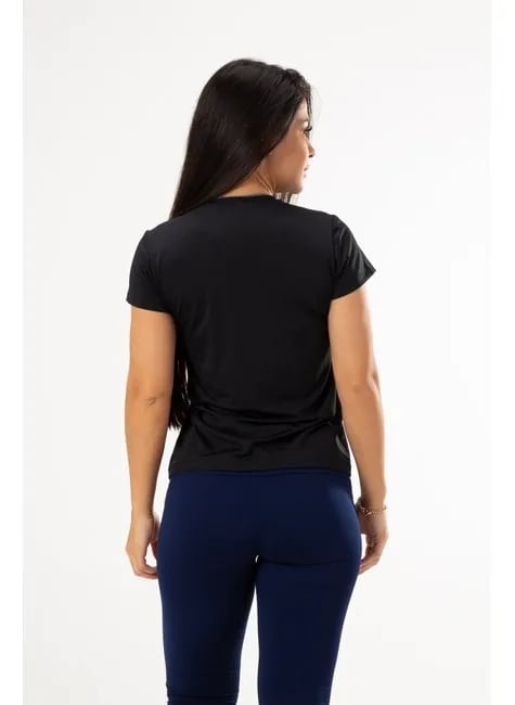 Camiseta Alpen Uv Dry Low Fem - Preto