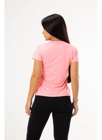 Camiseta Alpen Uv Dry Low Fem - Rosa Neon