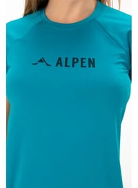 Camiseta Alpen UV Raglan Fem - Verde Pistache