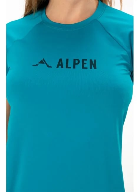 Camiseta Alpen UV Raglan Fem - Verde Pistache
