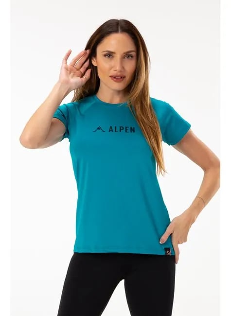 Camiseta Alpen UV Raglan Fem - Verde Pistache