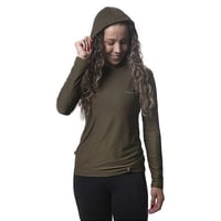 Camiseta Conquista Dry Cool Com Capuz Fem - Verde