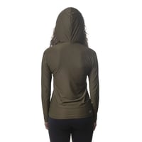 Camiseta Conquista Dry Cool Com Capuz Fem - Verde