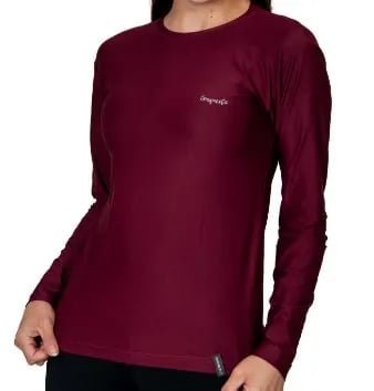 Camiseta Conquista Dry Cool Lady ML - Modelo Novo