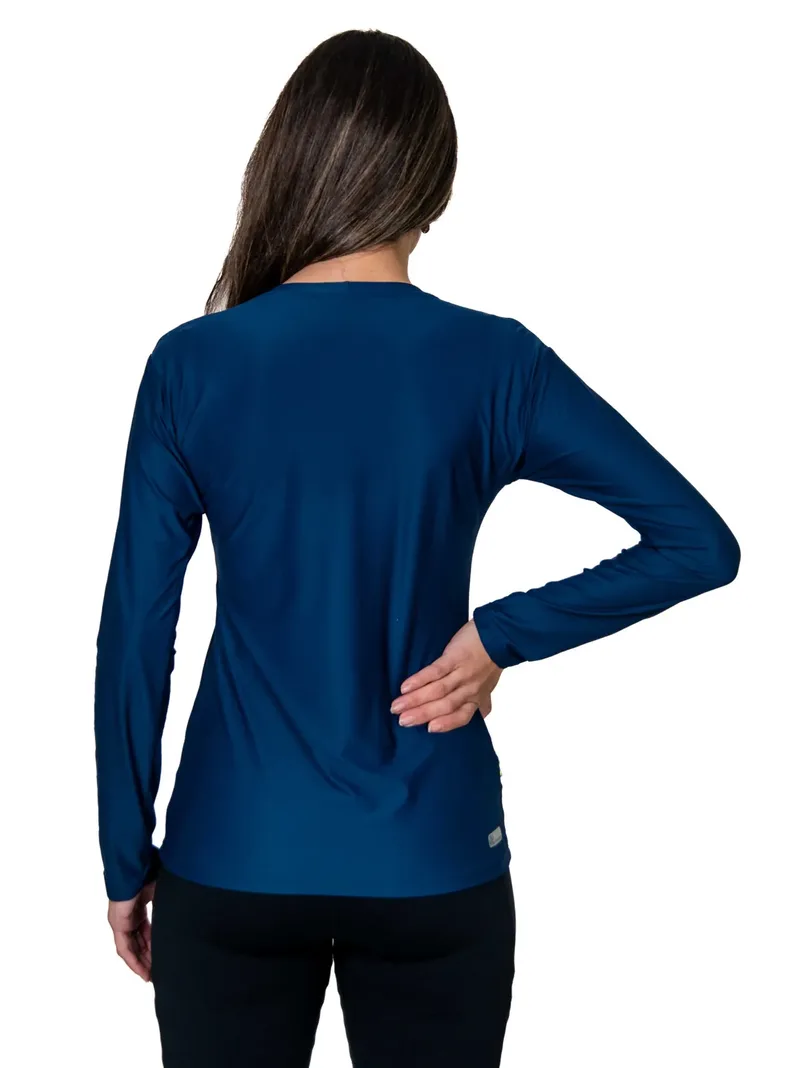 Camiseta Conquista Dry Cool Lady ML - Modelo Novo