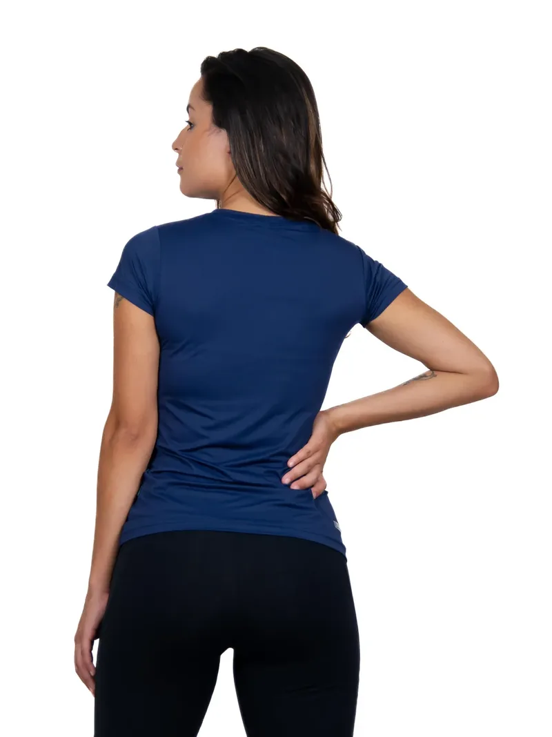 Camiseta Conquista Dry Cool MC Fem  - Modelo Novo