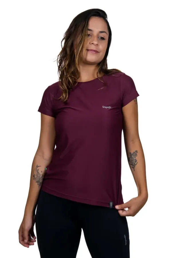 Camiseta Conquista Dry Cool MC Fem  - Modelo Novo