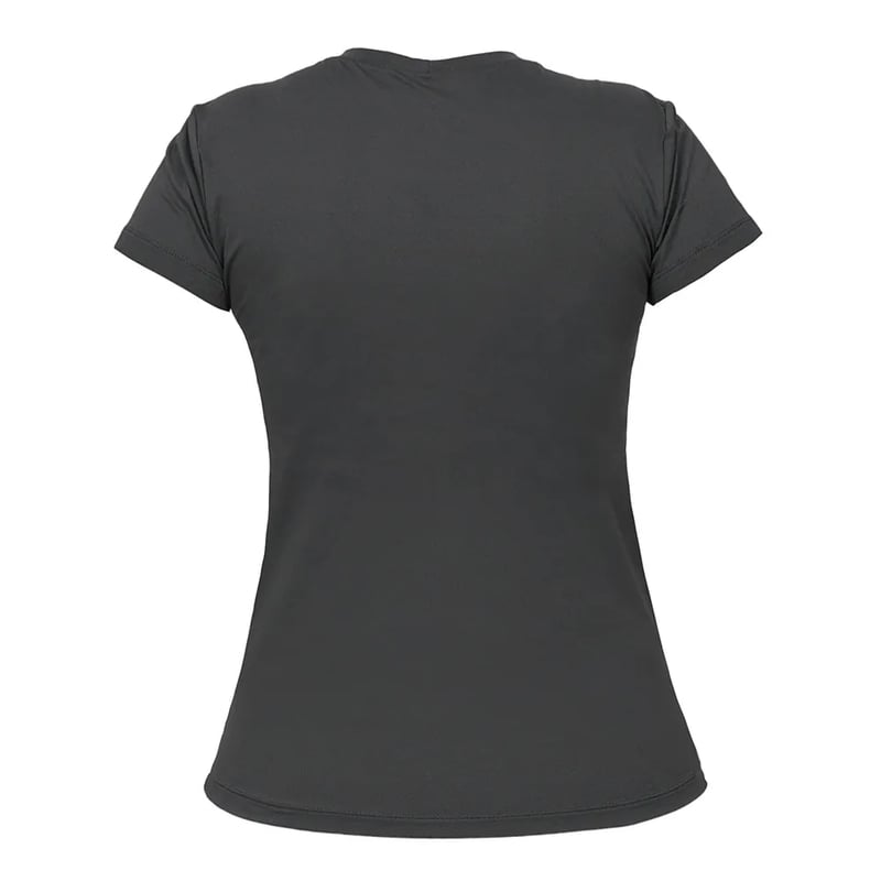 Camiseta Curtlo Active Fresh MC Fem Chumbo