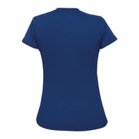 Camiseta Curtlo Active Fresh MC Fem Azul Marinho