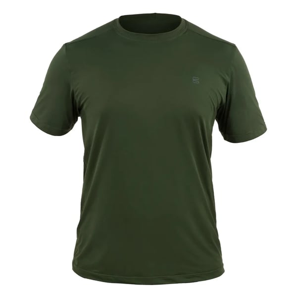 Camiseta Curtlo Active Fresh MC Masc Verde Musgo