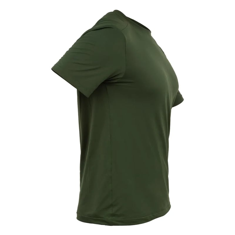 Camiseta Curtlo Active Fresh MC Masc Verde Musgo