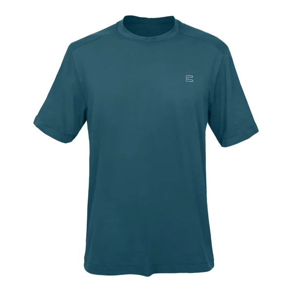 Camiseta Curtlo Active Fresh MC Masc Verde Petroleo