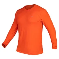 Camiseta Curtlo Active Fresh ML Masc Laranja