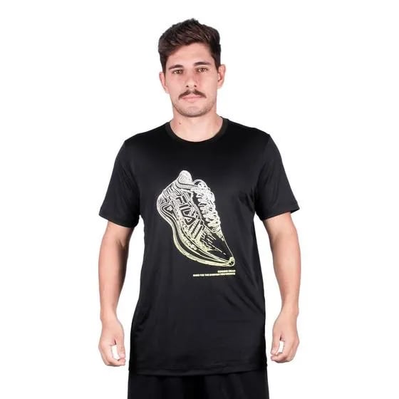 Camiseta Fila Basic Run Print Masc
