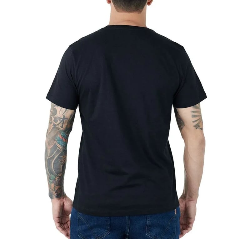Camiseta invictus Concept Not Scared Masc - Preto