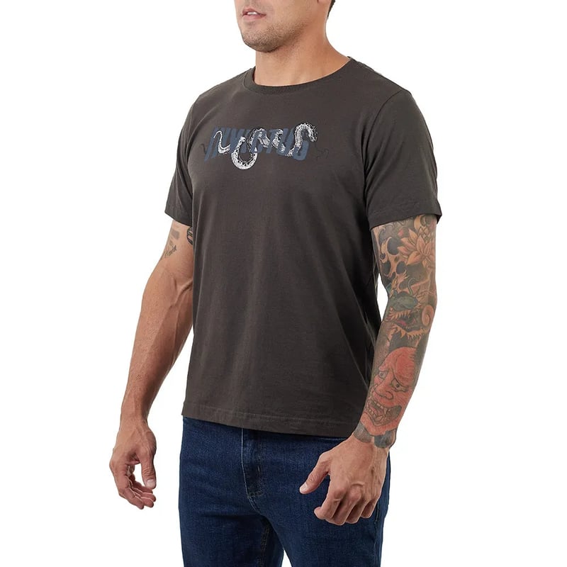 Camiseta Invictus Concept Serpent Masc - Verde