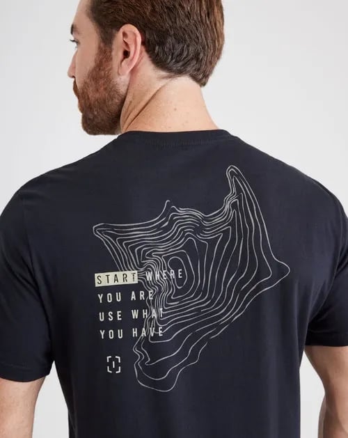 Camiseta Invictus Concept Start - Preto